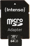 Intenso microSD kaart UHS-I Premium - 64GB - tot 90MB/s