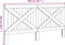 vidaXL - Hoofdbord - 200x104 - cm - massief - grenenhout