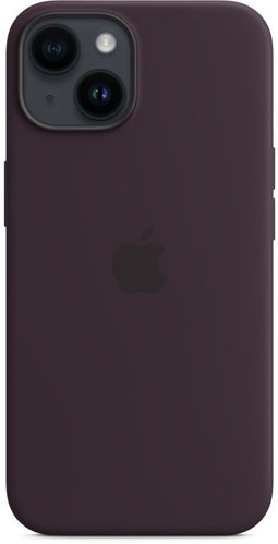 Apple iPhone 14 - Silicone Back Cover - MagSafe - Paars