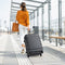 Trolley Reiskofferset Rome - 4-delig - Hardcase - Zwart - ABS