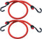MasterLock 2 Snelbinders - 60 cm - Rood
