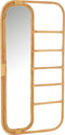 J-Line spiegel Ladder - rotan - naturel - 80 x 152 cm