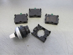 Eaton 110923 M22-WRK-3K10-BVP Keuzeschakelaar Kunststof frontring Knevel Zwart 1 stuk(s)