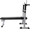 vidaXL - Trainingsbank - met - gewichtenrek - en - halterset - 60,5 - kg