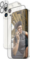 PanzerGlass B1173+2810 - Bundle - 3in1 set hoesje folie camera cover voor iPhone 15 Pro