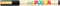 Verfstift Posca PC5M medium goud | 6 stuks