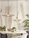 GOOD&MOJO Hanglamp Zanzibar - Rotan Wit - Ø55cm - Modern - Hanglampen Eetkamer, Slaapkamer, Woonkamer