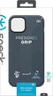 Speck Presidio2 Grip - Back Cover - Microban bacteriedodende afwerking - Grijs