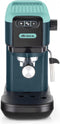Ariete 1399/11 - Combinatiekoffiemachine - 1,1 l - 2 kopjes - 1300 W - Blauw Groen