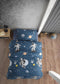 LINNICK Kinder Dekbedovertrek 100% katoen Space - navy 140x200cm - Tiener Dekbedovertrek 1 persoons