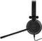 Jabra EVOLVE 20 MS Mono - Bedrade headset - Noise Cancelling microfoon - Zwart