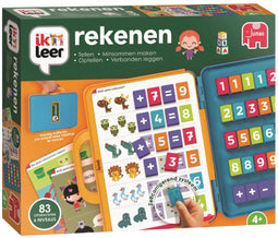 Jumbo Ik Leer - Educatief spel Rekenen - 83 opdrachten op 6 niveaus