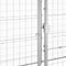 vidaXL - Hondenkennel - 7,26 - m² - gegalvaniseerd - staal