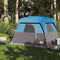 vidaXL - Tent - 4-persoons - waterdicht - blauw