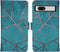 iMoshion Hoesje Geschikt voor Google Pixel 7a Hoesje Met Pasjeshouder - iMoshion Design Softcase Bookcase - Blauw / Blue Graphic