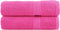 vidaXL - Handdoeken - SOLUND - 2 - st - 600 - g/m² - 50x100 - cm - roze