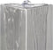 vidaXL - Tuinfontein - 37,7x32,6x110 - cm - roestvrij - staal - zilverkleurig