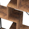 Boekenkast wandkast Stoer - industrieel - metaal hout - 180 cm hoog