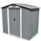 vidaXL - Tuinberging - 204x132x186 - cm - staal - antraciet