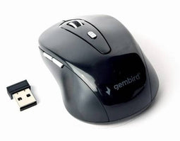 Gembird Draadloze USB Muis - 6 knoppen - 800-1600 DPI - Grijs