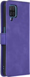 iMoshion Hoesje Geschikt voor Samsung Galaxy A12 Hoesje Met Pasjeshouder - iMoshion Uitneembare 2-in-1 Luxe Bookcase - Paars