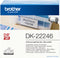 Brother DK22246 - Printerlabels - Wit (1 stuk)