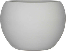 Mica Decorations monet bloempot rond wit maat in cm: 25 x 31,5