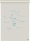 Nobo standaard papierblok voor flipcharts, ft 65 x 95 cm, blok van 50 vel 2 stuks