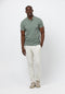 Profuomo Piqué Poloshirt - Heren - Licht getailleerd - Groen - Maat L