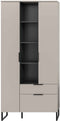 Furnilux Noida - Opbergkast - 37x90x192cm - Zwart