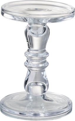 J-Line kandelaar Leti - glas - transparant - small