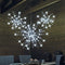 Luca Lighting Vuurwerk Kerstverlichting met 160 Warm Witte LED Lampjes - Ø70 cm - Zwart