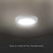 V-TAC VT-60018-RD - LED Mini Paneel - Dimbaar 18W 1980lm 4000K - Wit