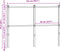 vidaXL - Hoofdbord - 120 - cm - bewerkt - hout - en - staal - sonoma - eikenkleurig