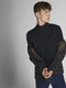 JACK&JONES JJEBASIC - Heren coltrui met halve rits - Maat L