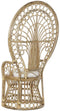 Tuinstoel DKD Home Decor Wit Bruin Natuurlijk 92 x 66 x 145 cm 86 x 51 x 145 cm 88 x 60 x 146 cm
