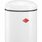 WESCO Baseboy Prullenbak met Soft Close | 20 Liter | Metaal - Mat wit | Pedaalemmer