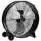 Coast Trommelventilator - 3 Snelheden 1300 CFM - 65 x 37 x 67 cm - Zwart