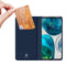 Dux Ducis - Slim bookcase hoes - Geschikt voor Motorola Moto G52 - Blauw