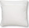 Dutch Decor DENLEY - Kussenhoes van katoen Snow White 45x45 cm - wit - met rits