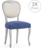 Stoelhoes Eysa JAZ Blauw 50 x 5 x 50 cm 2 Stuks
