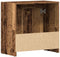 vidaXL - Wastafelkast - 60x33x60 - cm - bewerkt - hout - oud - houtkleurig