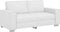 vidaXL - Loveseat - Sofa - in - Wit - - - 140 - cm - Kunstleer