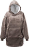 Unique Living OVERSIZED HOODIE LILLY - 70x50x87 cm - Heerlijk warm - Effen kleur - Teddy binnenkant