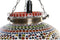 Plafondlamp DKD Home Decor Kristal Multicolour 25 W 29 x 29 x 29 cm (2 Stuks)