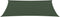 vidaXL Zonnezeil 160 g/m² 6x8 m HDPE donkergroen