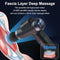 Zerolia Massage Gun - 30 standen - 10 opzetstukken - LCD touchscreen - Draadloos - Zwart