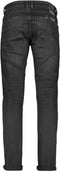Cars Jeans Heren CHAPMAN - Regular Fit - Zacht elastisch denim - Black Used - Maat 40/34