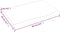 vidaXL - Wastafelblad - 60x40x2 - behandeld - massief - hout - lichtbruin