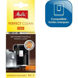 MELITTA Set van 4 PerfectClean-reinigingstabletten